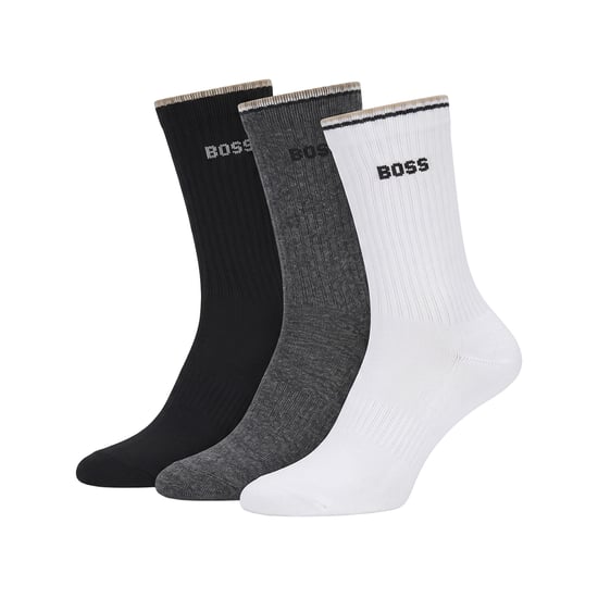 Pack de 3 Pares de Calcetines de Algodón para Hombre hasta la Pantorrilla 50531597 - Image 1