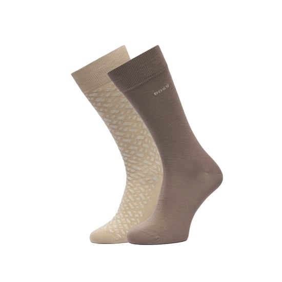 Paquete de 2 pares de calcetines de algodón para hombre, a media pantorrilla 50515141 - Image 1