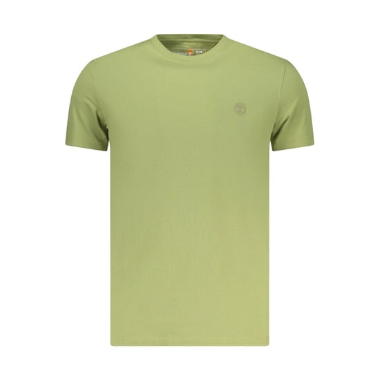 Camiseta de algodón verde para hombre Timberland - Image 1