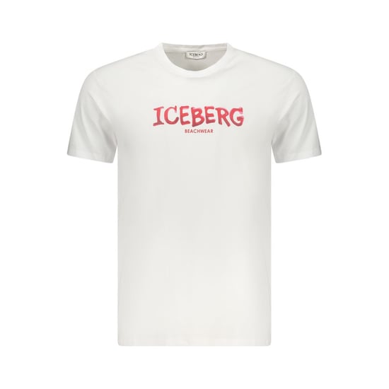 Camiseta de Algodón para Hombre Iceberg Bianco - Image 1