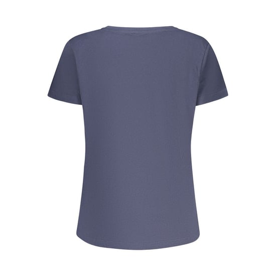 Camiseta de mujer Freddy Blu de algodón con detalles de strass - Image 2