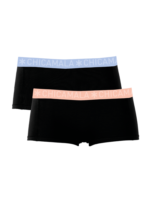 Chicamala Braguitas Bóxer para Mujer - Pack de 2 - Ropa Interior para Mujer - Image 1