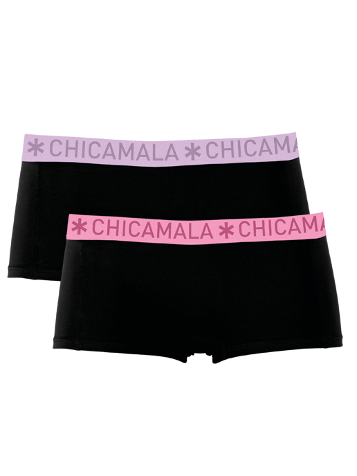 Chicamala Braguitas Bóxer para Niña - Pack de 2 - Ropa Interior para Niña - Image 1