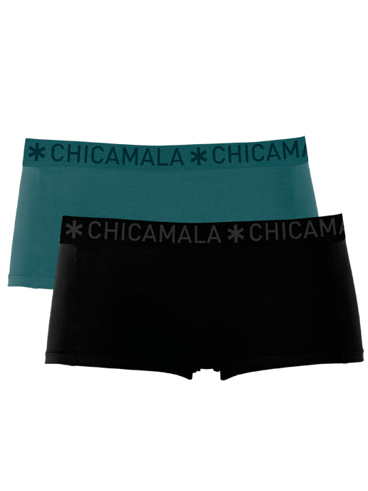 Chicamala Braguitas Bóxer para Niña - Pack de 2 - Ropa Interior para Niña - Image 1