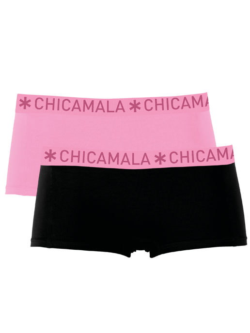 Chicamala Braguitas Bóxer para Niña - Pack de 2 - Ropa Interior para Niña - Image 1