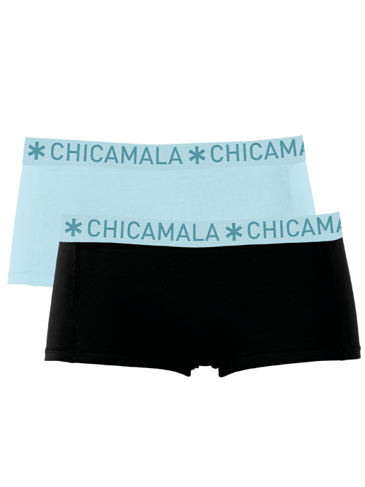 Chicamala Braguitas Bóxer para Mujer - Pack de 2 - Ropa Interior para Mujer - Image 1