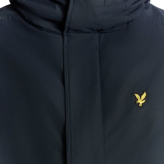 Parka con capucha de peso pesado Lyle & Scott - Marino - Image 6