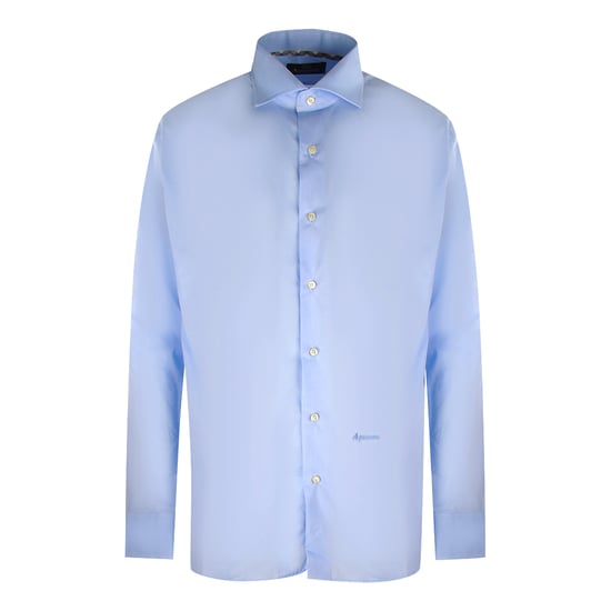 Camisa Aquascutum Manga Larga Celeste - Image 1