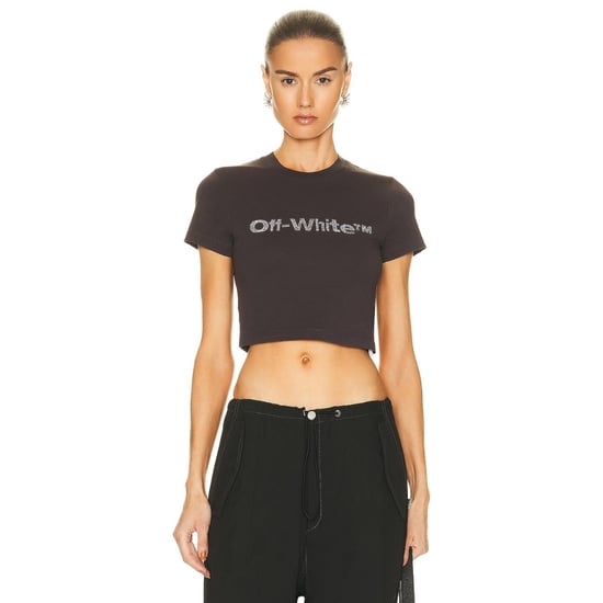 Camiseta Off-white Bling Bounce 90s Fit Gris Oscuro - Image 4