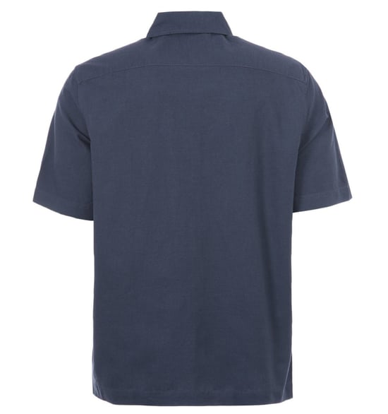 Camisa Oxford con detalle de bolsillo en azul marino francés de Fred Perry - Image 2