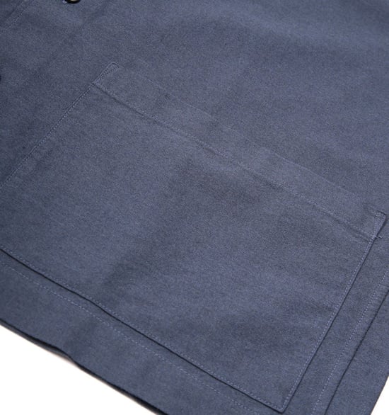 Camisa Oxford con detalle de bolsillo en azul marino francés de Fred Perry - Image 6