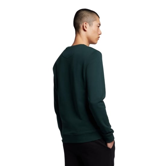 Jersey verde oscuro con la marca Lyle & Scott - Image 3