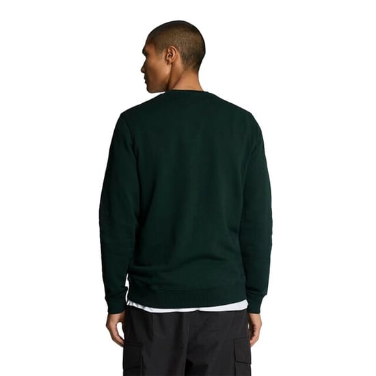 Jersey verde oscuro con la marca Lyle & Scott - Image 5