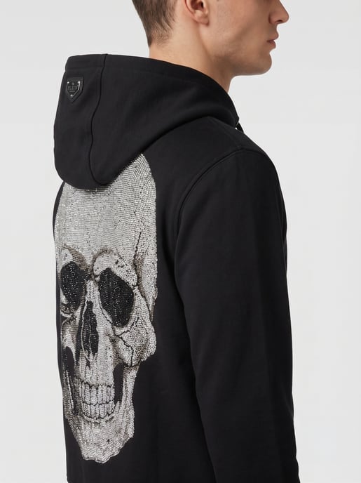 Sudadera Con Cremallera Y Capucha Skull - Image 3