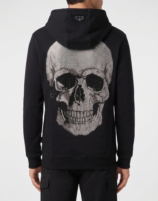 Sudadera Con Cremallera Y Capucha Skull - Image 5