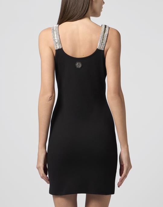 Vestido Corto De Tirantes Hexagon - Image 5