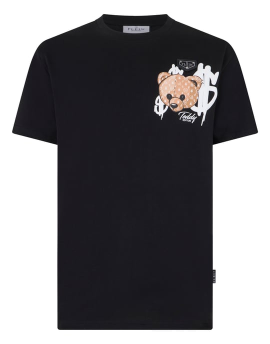 Camiseta De Cuello Redondo Y Manga Corta Teddy - Image 1