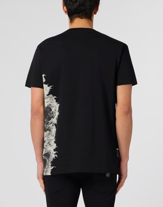 Camiseta De Cuello Redondo Y Manga Corta Skull - Image 5