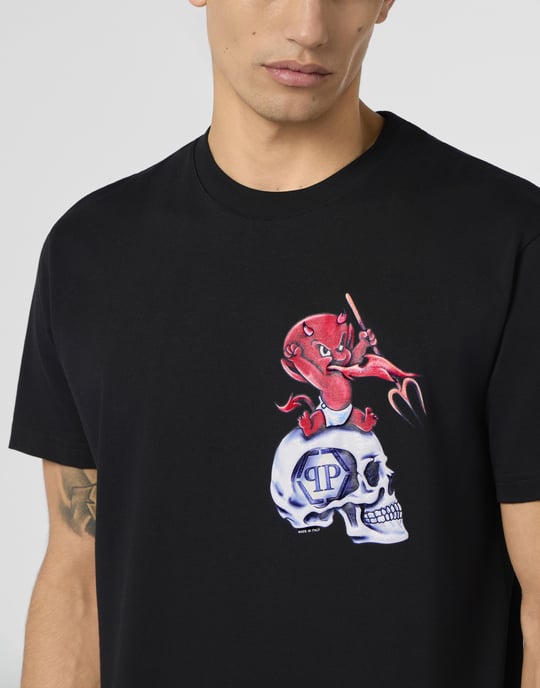 Camiseta De Cuello Redondo Y Manga Corta - Image 3