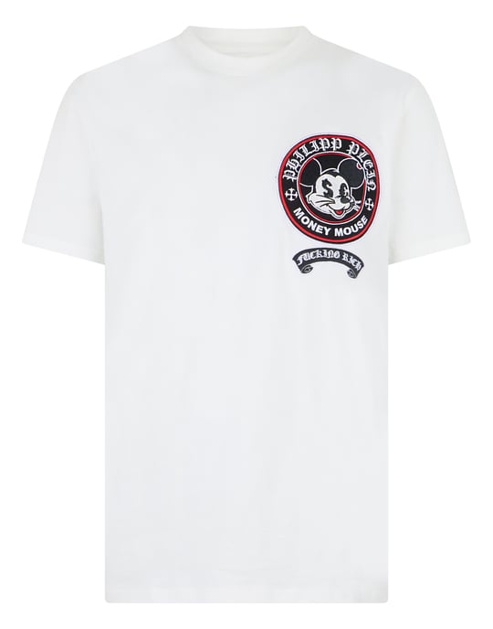 Camiseta De Cuello Redondo Y Manga Corta Money - Image 1