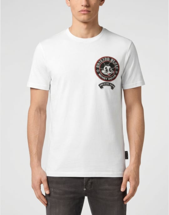 Camiseta De Cuello Redondo Y Manga Corta Money - Image 5