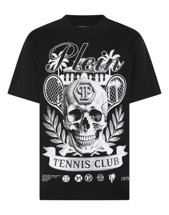 Camiseta De Cuello Redondo Y Manga Corta Skull - Image 1