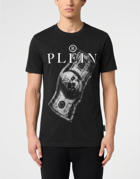 Camiseta De Cuello Redondo Y Manga Corta Skull - Image 2