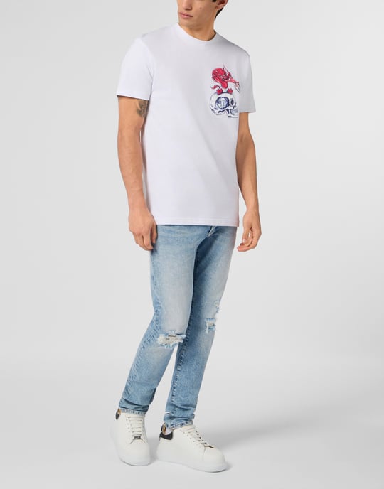 Camiseta De Cuello Redondo Y Manga Corta - Image 4
