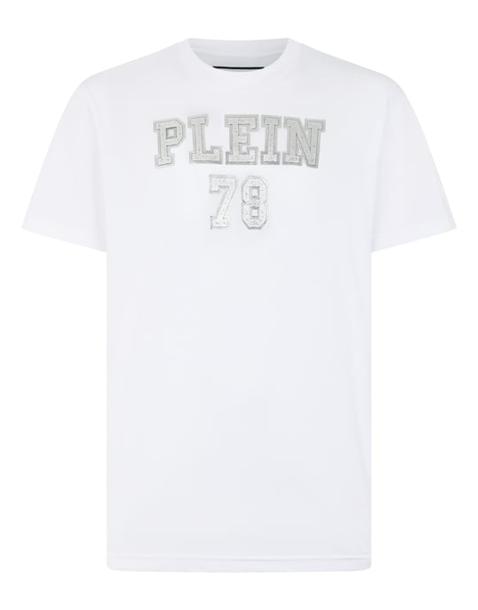 Camiseta De Cuello Redondo Y Manga Corta College - Image 1