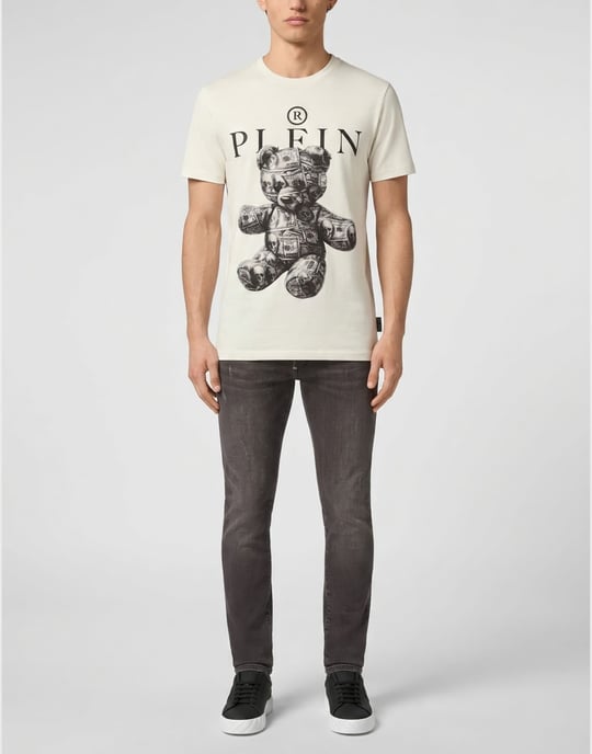 Camiseta De Cuello Redondo Y Manga Corta Skull - Image 3