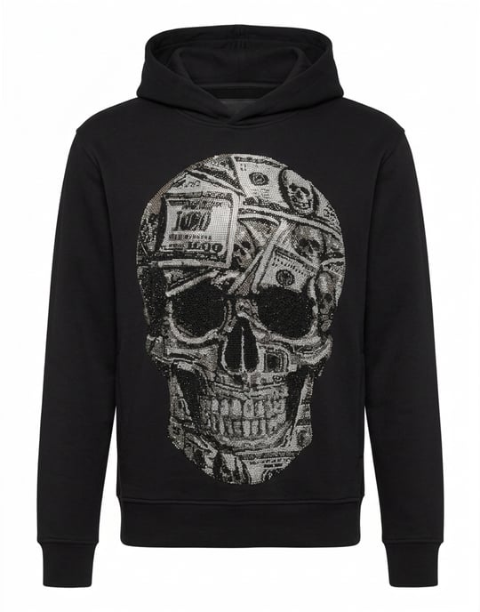Sudadera Con Capucha Skull - Image 1