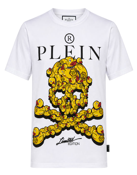 Camiseta De Cuello Redondo Y Manga Corta Skull - Image 1