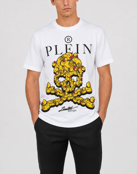 Camiseta De Cuello Redondo Y Manga Corta Skull - Image 2