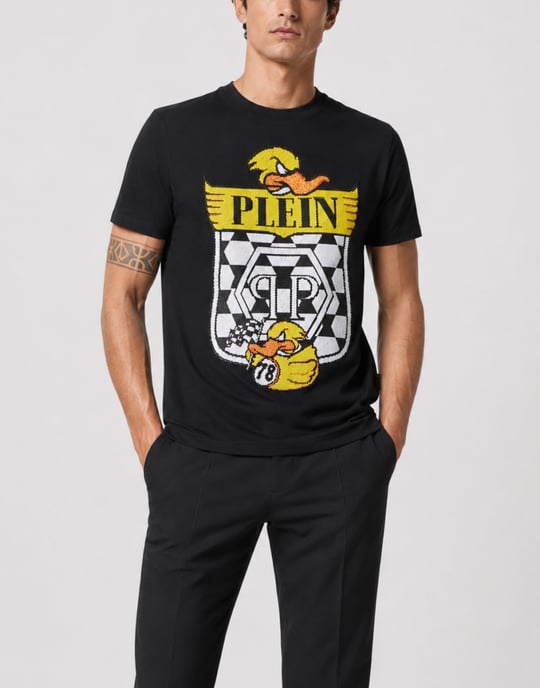 Camiseta De Cuello Redondo Y Manga Corta Duck - Image 2