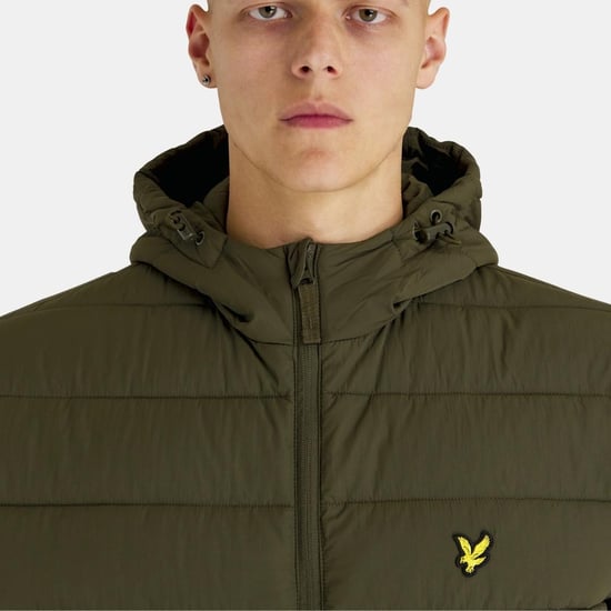 Lyle & Scott Chaqueta invierno Chaqueta acolchada ligera Verde - Image 4