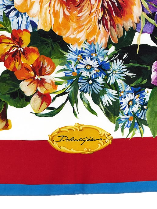 Foulard de seda multicolor Dolce & Gabbana - Image 2