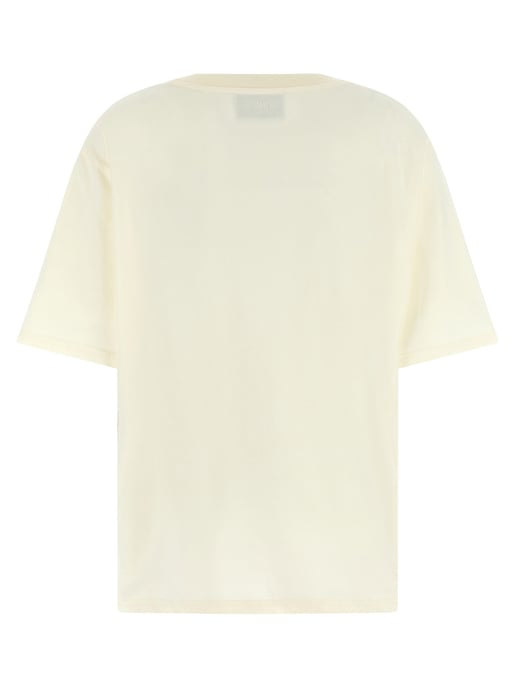 Camiseta Blanca de Algodón Ami Paris - Image 2