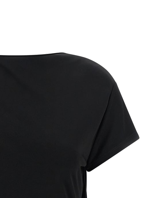 Camiseta de Viscosa Negra Jacquemus - Image 3