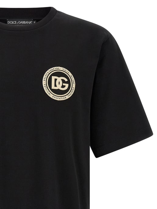 Camiseta de algodón negra Dolce & Gabbana - Image 3