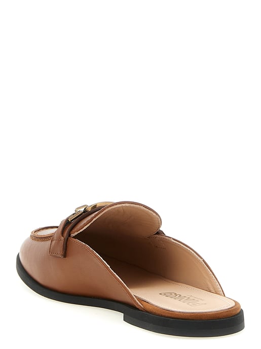 PINKO Planas de Piel de Ternera Marrón - Image 3