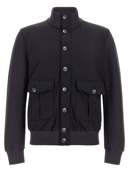 Chaqueta de algodón azul Herno - Image 1