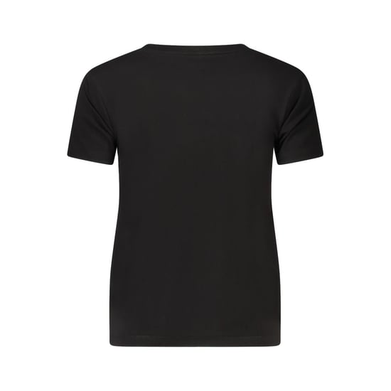 Camiseta de Mujer Guess Jeans de Algodón Orgánico Negra - Image 2