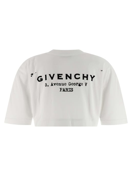 Camiseta de Algodón Blanca Givenchy - Image 2