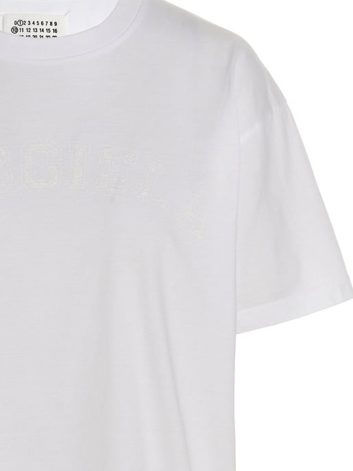 Camiseta de algodón blanca Maison Margiela - Image 3