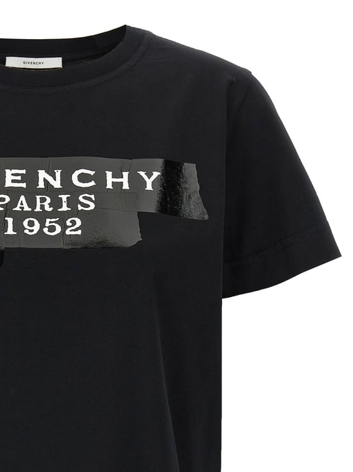 Camiseta de Algodón Negra Givenchy - Image 3