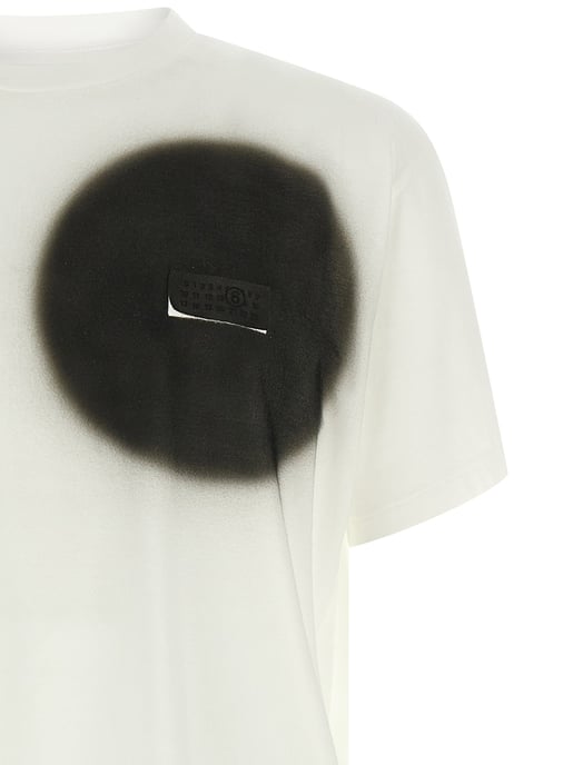 Camiseta de algodón blanca MM6 Maison Margiela - Image 3