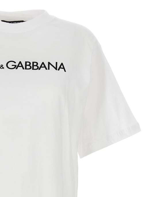 Camiseta de algodón blanca Dolce & Gabbana - Image 3