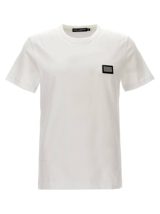 Camiseta de algodón blanca Dolce & Gabbana - Image 1