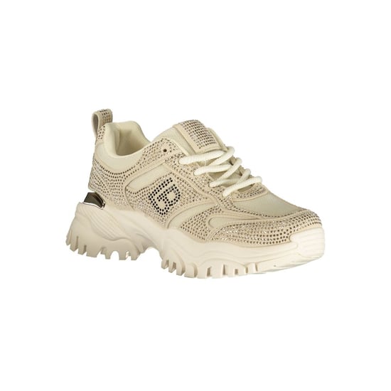 Zapatilla de mujer de poliuretano beige Laura Biagiotti - Image 2