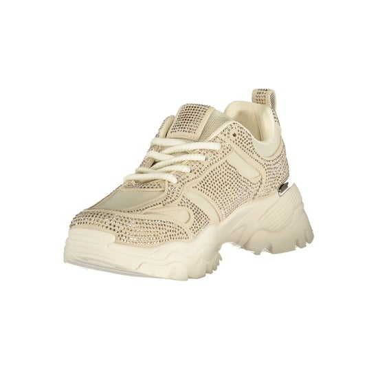 Zapatilla de mujer de poliuretano beige Laura Biagiotti - Image 3